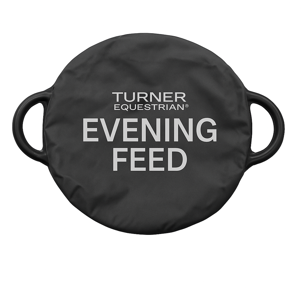 Feed Bucket Covers Detail View - Turner Equestrian