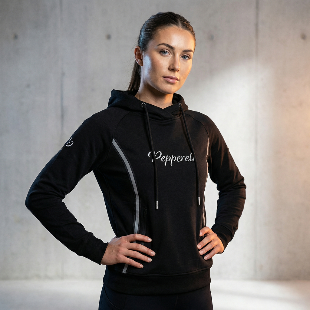 Pepperell Black Hoodie