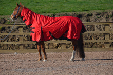 Load image into Gallery viewer, Heavyweight Combo 600d Denier Turnout Rug 350g Fill Red