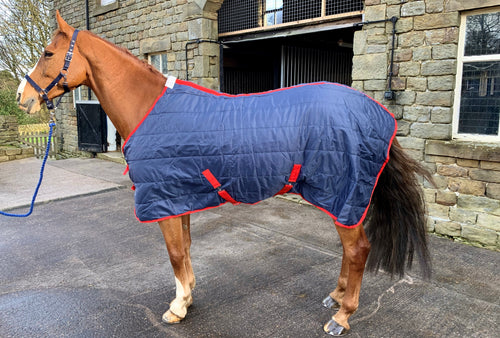 Lightweight Quilted Horse Stable Rug Cooler 100g Fill 