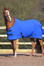 Load image into Gallery viewer, Lightweight Fleece Cooler Rug Royal Blue
