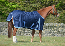 Load image into Gallery viewer, Lightweight 600 Denier Turnout Rug 100g Fill Navy