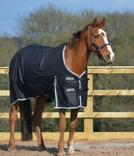 Load image into Gallery viewer, Heavyweight 600d Winter Turnout Rug 300g Fill Black