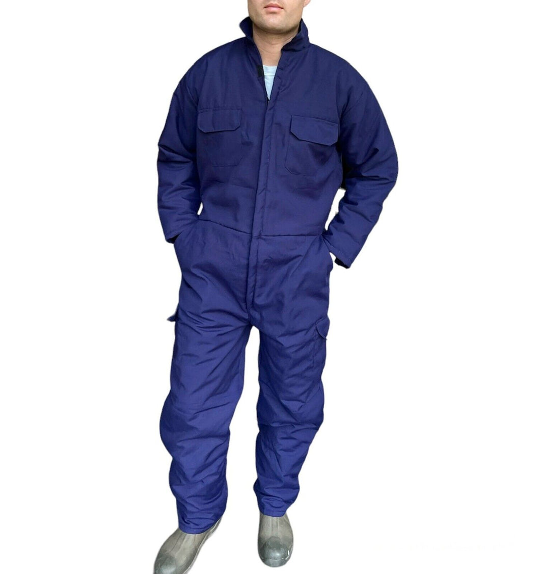 Men's Quilted Thermal Padded Overalls / Coveralls